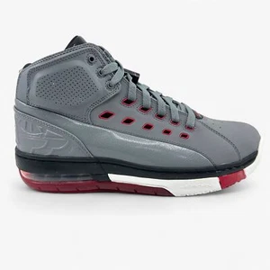 Jordan Ol' School Cool Grey Gym Red Black White Mens Size 10.5 Athletic Sneaker - Picture 1 of 6