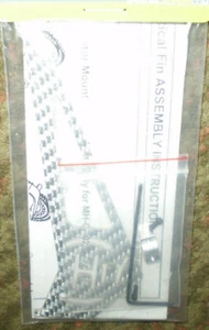 MICROHELI MH-CP064VF VERTICAL TAIL FIN WITH CNC HOLDER BLADE CP/CP2 NEW NIP - Picture 1 of 1