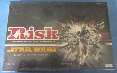 Risk Star Wars Clone Edition Galactic Domination Board Game NEW Broken Seal 2005 - Image 1 of 4