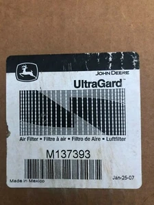 Neu OEM John Deere M137393 Luftfilter - Bild 1 von 2