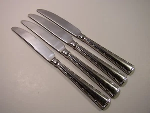 Set 4 coltelli da tavola Wallace PORTICO in acciaio inox lucido 8,5"  - Foto 1 di 4