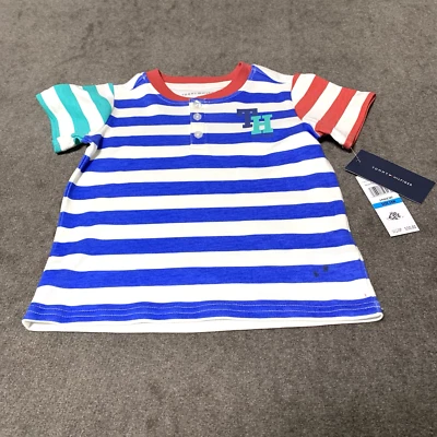 Tommy Hilfiger Baby Boys 24 Months Polo Shirt Striped - Image 1 of 4