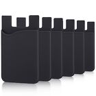 6 Pack Cell Phone Card Holder Pocket for Back of Phone,Silicone Stick on Wall...