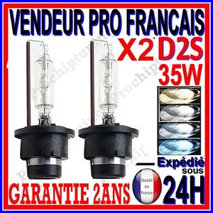 2 AMPOULE AU XENON D2S 35W HID LAMPE FEU PHARE D ORIGINE 4300K 5000K 6000K 8000K - Foto 1 di 4