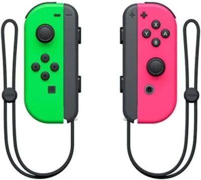 Nintendo Joy-Con Gamepad Nintendo Switch Analogico/Digitale Bluetooth verde rosa - Immagine 1 di 4
