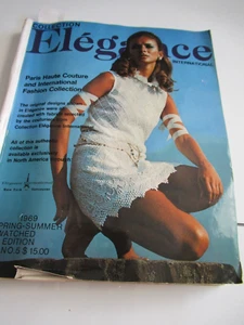 SWATCHED OVERSIZED ED ELEGANCE VOGUE-LIKE PARIS Magazine 1969 Spring Summer NM! - Picture 1 of 8