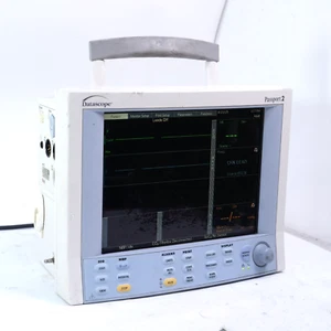 Datascope Passport 2 - Masimo Spo2, IBP, TEMP, ECG, & CO2 *PARTS* T12-F3 - Picture 1 of 10