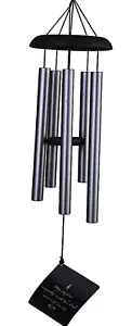 Large Wind Chimes with Deep Tone 35" Memorial Sympathy Wind Chime - Picture 1 of 10