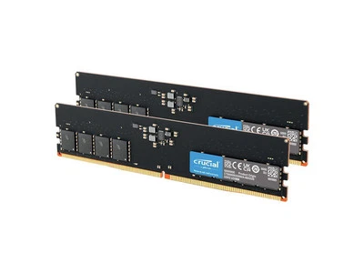 Crucial 128GB (2 x 64GB) DDR5 5600 (PC5 44800) Memory (Desktop Memory) - Image 1 of 4
