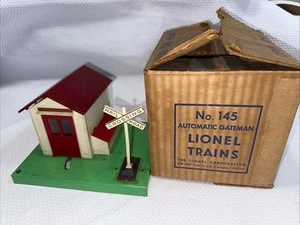 Lionel Lionelville Automatic Gateman Station Zubehör Schütz Vintage Nr. 145 - Bild 1 von 21