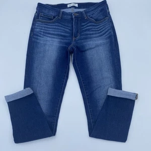 Pantalones de mezclilla BKE Payton calce universal tiro medio rectos para mujer 29x30 - Imagen 1 de 9