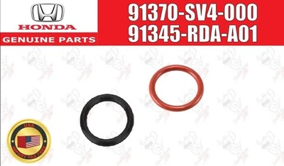 Junta tórica bomba de dirección asistida OEM HONDA 91370-SV4-000 91345-RDA-A01 para Civic Foto 1 de 4