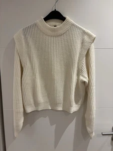 H&M Divided Pullover cremeweiß / beige Gr. M - Bild 1 von 2