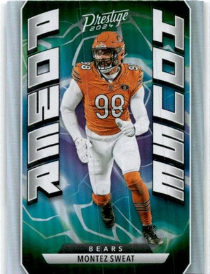 2024 Panini Prestige Power House #PH-MST Montez Sweat Chicago Bears - Image 1 of 2