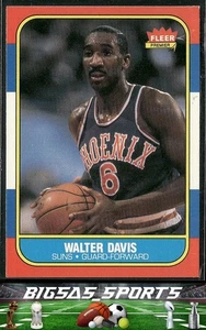 Walter Davis 1986-87 Fleer #23 Phoenix Suns - Picture 1 of 2