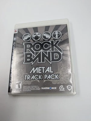 Rock Band: Metal Track Pack (Sony PlayStation 3, 2009) Complete. Tested  - Image 1 of 4