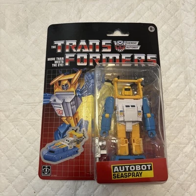 Transformers Retro Card G1 Seaspray Walmart Exclusive In Hand Brand New Sealed - Image 1 of 2