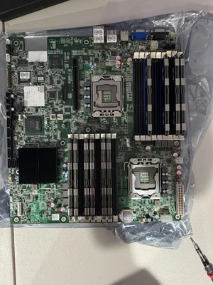 Dell PowerEdge C2100 Server Board LGA1366 0P19C9 with 40GB - Image 1 of 4