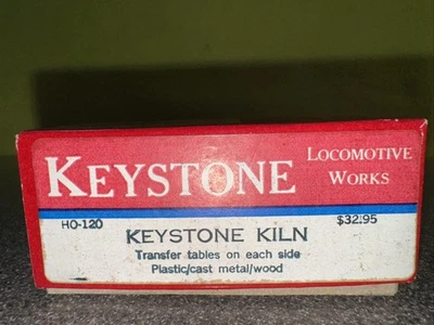 VINTAGE Keystone Locomotive Works Kit #K-120 KEYSTONE KILN "New " - Image 1 of 4