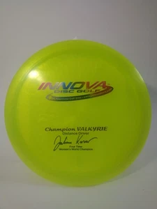 NEW Innova Champion Valkyrie JK 4x 165g Korver Four Time PFN Pat# OOP Golf Disc - Picture 1 of 3