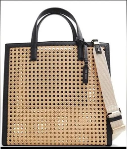 Ted Baker London Flo June Tote Large Bag Straw Wicker -Brand New Tags- Free Ship - Picture 1 of 4