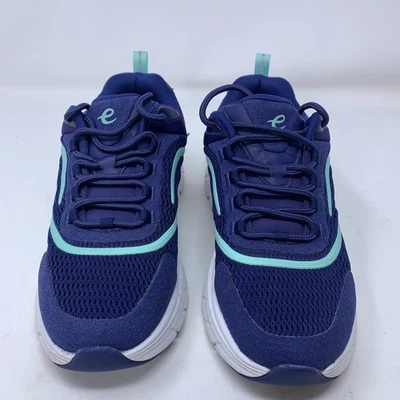 Easy Spirit  Womens 6.5W Blue White Denise Austine Semilla 518 F24 Sneaker Shoes - Image 1 of 4