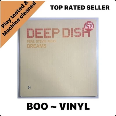 Deep Dish Feat. Stevie Nicks Dreams 12” Vinyl Record House EX / EX - Image 1 of 4