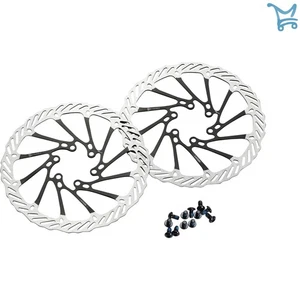 Bike Disc Brake Rotors Alloy Steel 140mm-203mm MTB BMX Road Bicycle - Picture 1 of 3