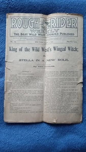 Antique Rough Rider weekly magazine Aug 1907  #172 - Picture 1 of 3