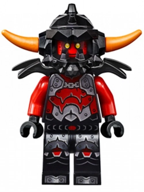 New LEGO Nexo Knight Ash Attacker 2016 Horned Villian Bad Guy Monster Halloween - Image 1 of 1