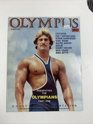 OLYMPUS MAGAZINE #8 Colt Studios GAY EROTICA For Adults - Image 1 of 4