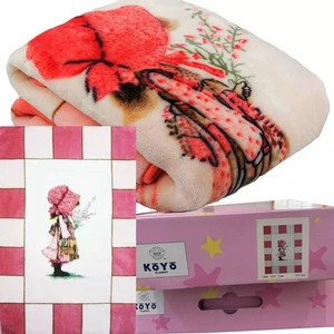 Koyo Baby Mädchen Decke Teddybären Collection weich dick & warm Kinderdecke - Bild 1 von 6