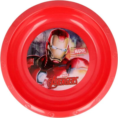 Marvel Avengers Iron Man Klein Plastik Schüssel Rot - Bild 1 von 2