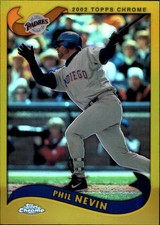 2002 (PADRES) Topps Chrome Gold Refractors #78 Phil Nevin