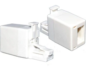 BT BUCHSE AUF RJ11 STECKER TELEFON ADAPTER, UK ZU USA/IRISCHER KONVERTER - Bild 1 von 1