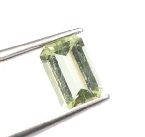 Natürlicher Turmalin Achteckschliff Stein 7,5x5 mm 1,20 Crt Oktober Geburtsstein - Bild 1 von 7