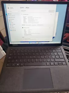 Microsoft Surface Laptop 3 - 1868 - Core i5 1035G7 10TH Gen. 8GB RAM 256GB SSD - Picture 1 of 4
