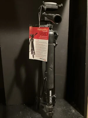 Sunpak Platinum Plus by Sunpak 5858D Photo/Video Tripod Black - Image 1 of 2