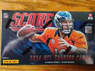 2014 Score Football Sealed Box 24 Packs 12 Cards Per Pack - Image 1 of 4