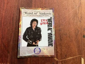 Weird Al Yankovic Limited Edition EVEN WORSE Weird Al Yankovic #033 Trading Card - Picture 1 of 5