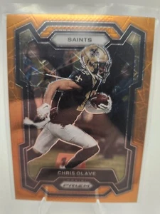 2023 Panini Prizm - Chris Olave #212 Lazer Prizm - Picture 1 of 4