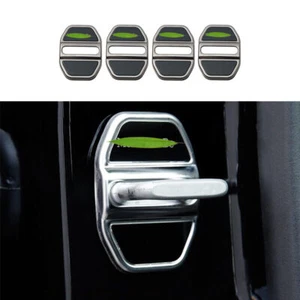 For Benz ML GL 2012-2016 Black Titanium Door Buckle Protection Cover Trim 4PCS - Picture 1 of 8