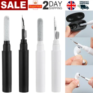 Air pod Cleaning Pen Kit Pro Earbuds Bluetooth Earphones Cleaner Tool Brush - Picture 1 of 14