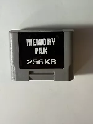 Tomee Memory Pak Memory Card 256KB Nintendo 64 (N64)  Tested - Image 1 of 2