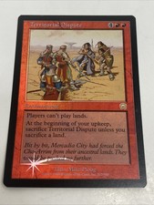 Territorial Dispute - Mercadian Masques - Magic The Gathering MTG - Foil / NM