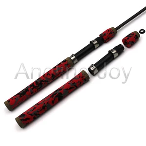 Hágalo usted mismo Mango de caña de pescar giratorio CAMO rojo de repuesto con asiento de carrete tipo DPS - Imagen 1 de 7