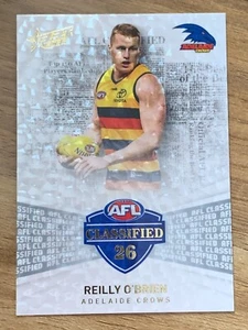 2022 AFL Select Footy Stars CLASSIFIED REILLY O’BRIEN AC26 214/270 - Foto 1 di 2