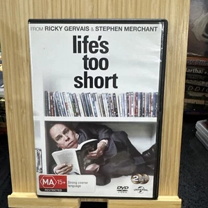 Life's Too Short Dvd Region 2/4 2011 - From Ricky Gervais Merchant - Picture 1 of 3