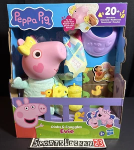 Peppa Pig BABY EVIE Oinks And Snuggles Interactive Doll 20+ Sounds NEW - IN HAND - Picture 1 of 9