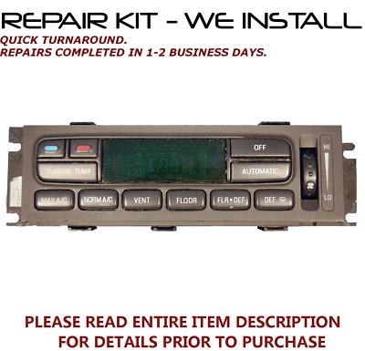 Kit REPARACIÓN 1996-2010 Mercury Grand Marquis Climatizador Aire Acondicionado EATC >INSTALAMOS< Foto 1 de 3